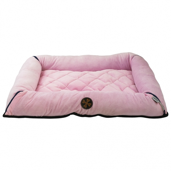 Diamond-Quilted-Suede-Bolster-Pink-30-x-21in