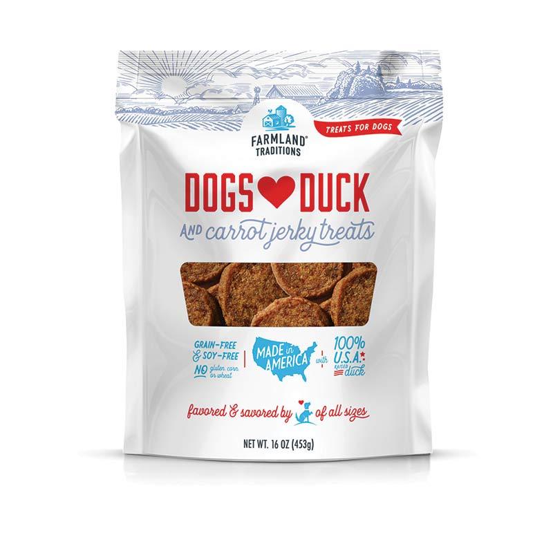 Farmland Traditions - Dogs Love Duck & Carrot Treats Farmland-Traditions-Dogs-Love-Duck-Carrot-Treats