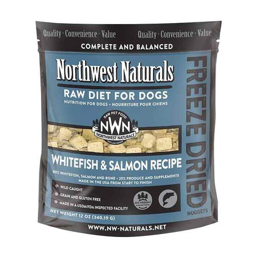 Northwest Naturals - Dog - Whitefish & Salmon Nuggets - 12oz Northwest-Naturals-Dog-Whitefish-Salmon-Nuggets-12oz