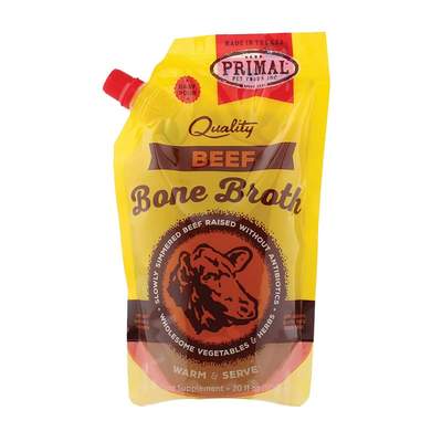 Primal - Bone Broth - Beef - Casex4 - 20 oz Primal-Bone-Broth-Beef-Casex4-20-oz