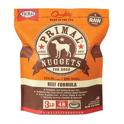 Primal - Canine - Nuggets - Beef Primal-Canine-Nuggets-Beef