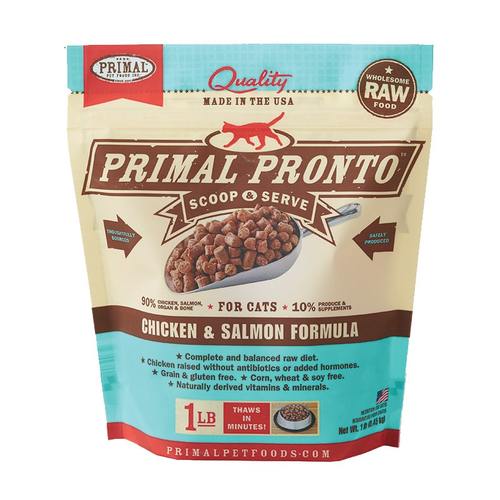 Primal - Feline - Pronto - Chicken & Salmon Primal-Feline-Pronto-Chicken-Salmon
