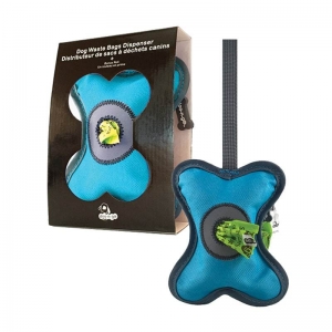 Doo-n-Go - Dog - Bone-Shaped Dispenser - Blue