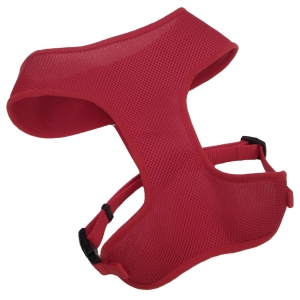 Comfort Soft Harness Red Small 3-4"