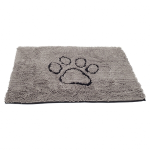 Dirty Dog Doormat Gray Large 35x26"