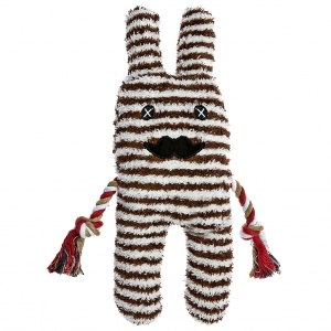 Gus Greybar 13" Squeak & Rope