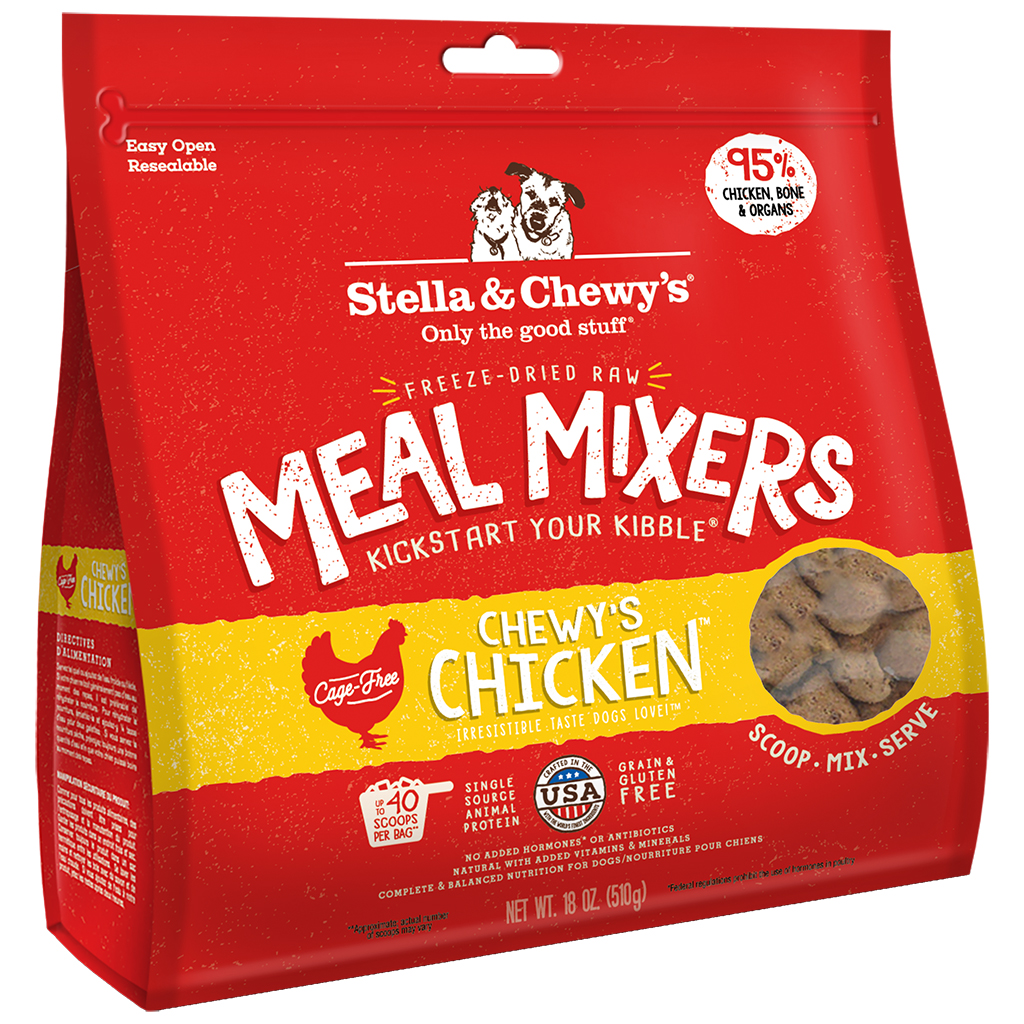 STELLA & CHEWY'S Meal Mixers Chewy's Chicken 18OZ to Tommy