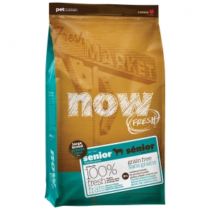 NOW Turkey Salmon Duck Large Breed Senior 12LB