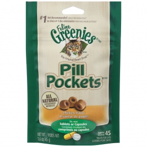 Pill Pockets Chicken 1.6OZ - Cat
