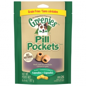 Pill Pockets Duck & Pea 25 Capsules