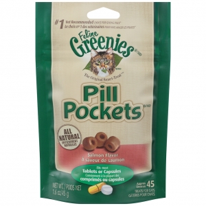 Pill Pockets Salmon 1.6OZ - Cat