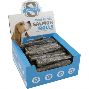 SNACK 21 Salmon Skin Rolls
