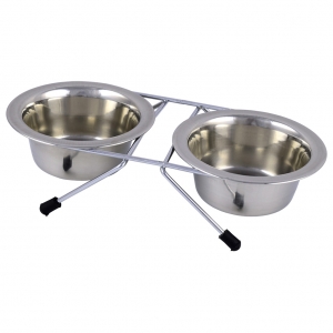 Stainless Steel Double Diner 8OZ